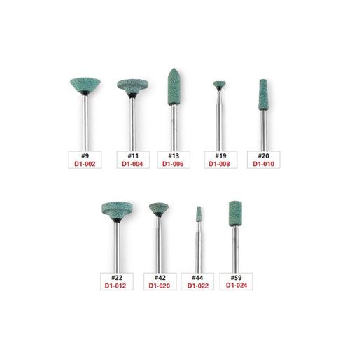 Green Mounted Stones