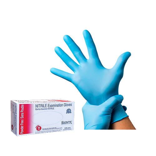 Nitrile Examination Medical Gloves Powder-Free, 5 mil, 100pcs M/L