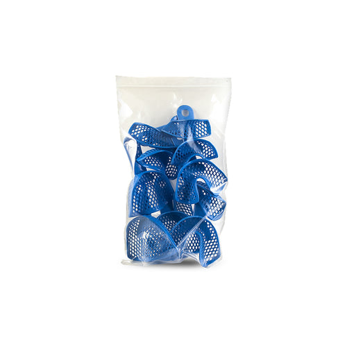 Blue Acrylic Metal Impression Trays