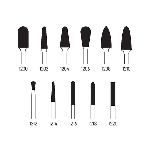 Carbide Burs - Cross Cut Fine