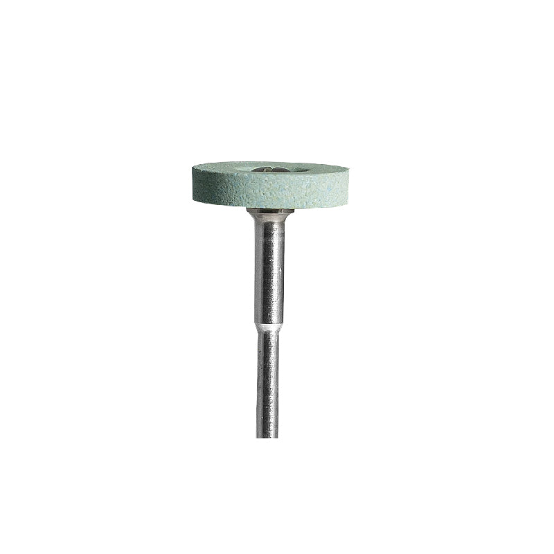 thumbnail image 2 of Green Diamond Impregnated Mounted Polishing Stone (22x2mm, HP Shank) For Zirconia 2 of 5